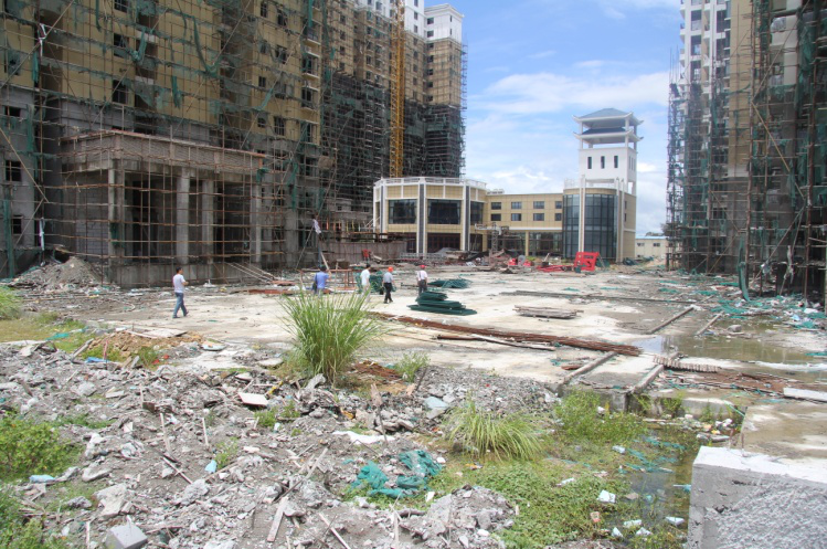 （2013年）海南某大底盤地下車庫上浮事故加固工程